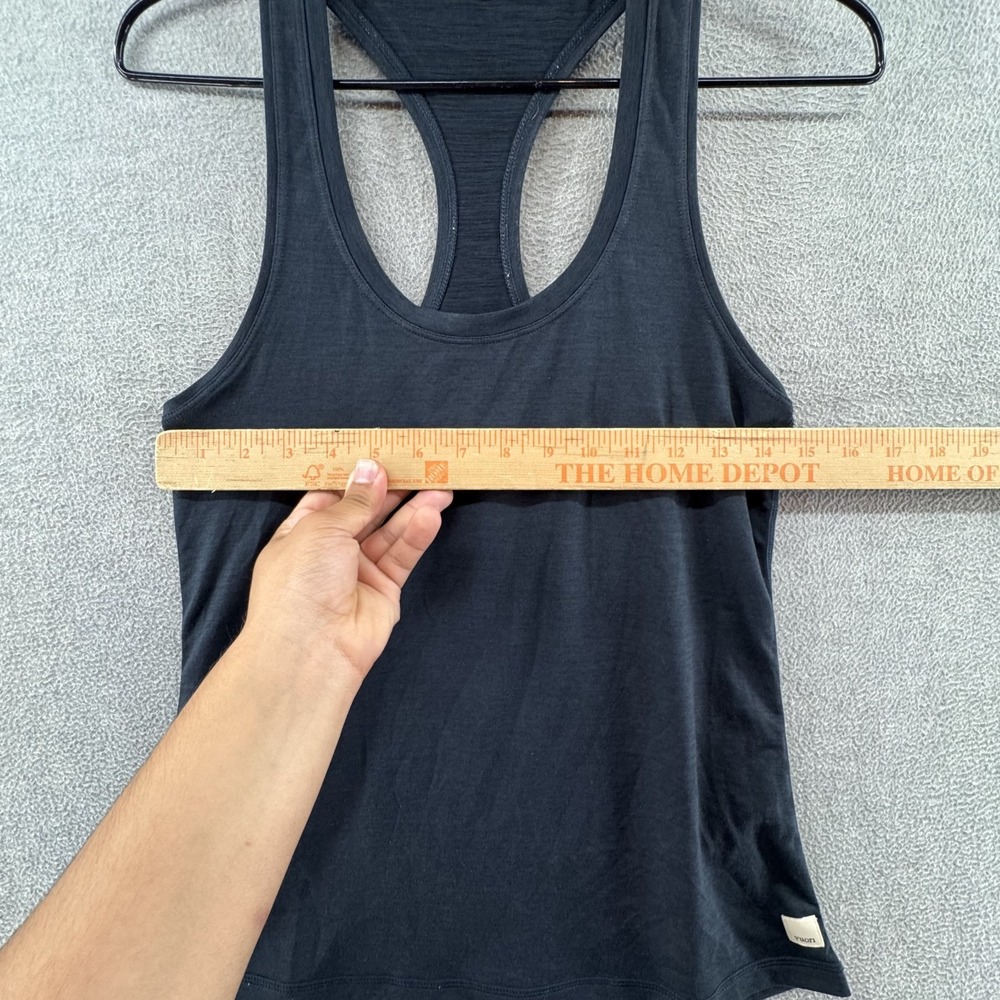 Vuori Womens Tank Black Small Top Razorback - Picture 5 of 6